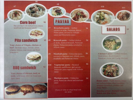 Menu photo 2 Chunky Subs & Pasta Portland, OR Menu photo 2 Chunky Subs & Pasta Portland, OR