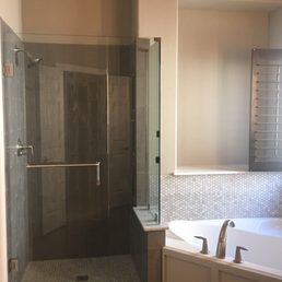 New frameless shower door New frameless shower door