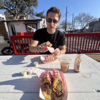 Two Goose - Brisket burrito - Barbeque Near Me - Austin, Texas