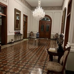 Entrance of restaurant