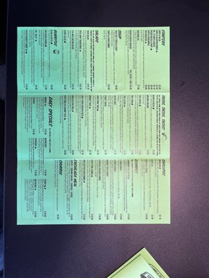 Menu photo 6 Taco Joint Dallas, TX