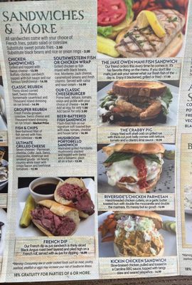 Menu photo 6 Riverside Cafe Vero Beach, FL