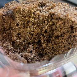 Ceci's Latin Cuisine - 2/5/21: NOT Tres Leches Cake that I ordered. They didn't call me about a replacement and the sell by date is today. LOOK HOW DRY IT IS.