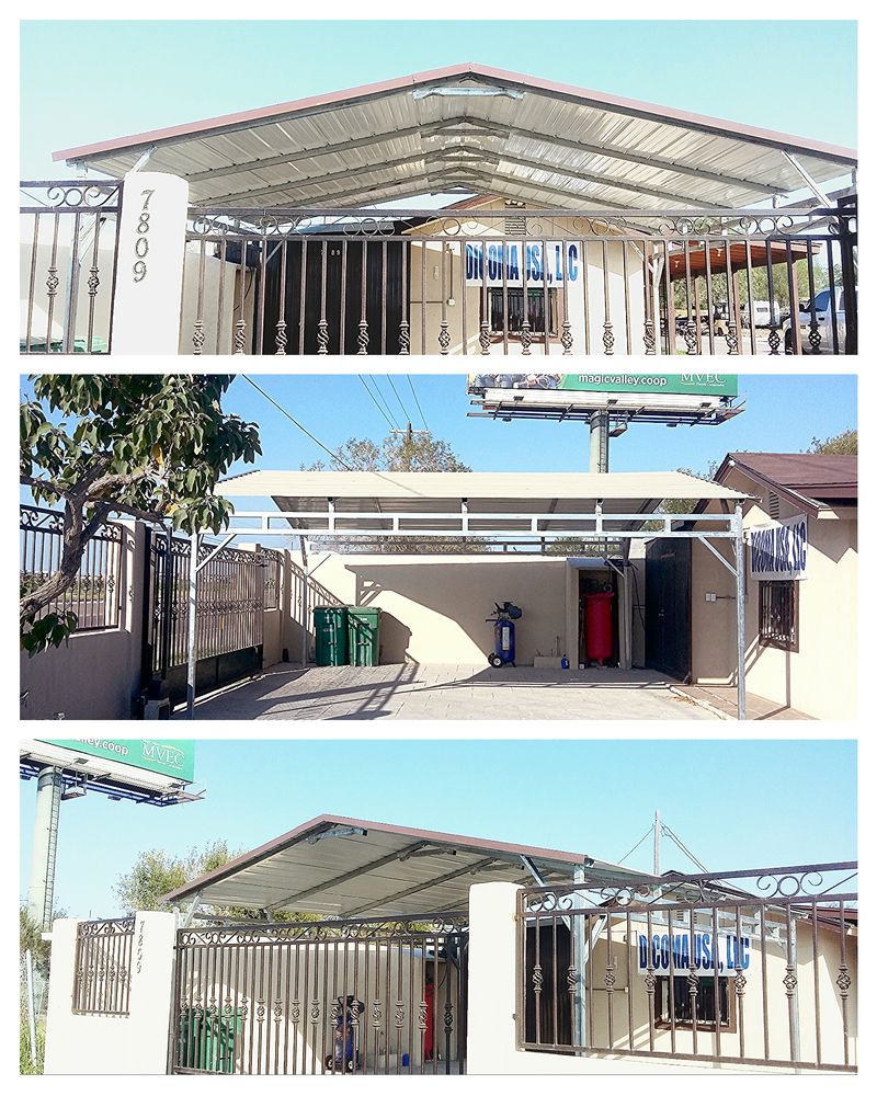 Slide of JC Benz Carports