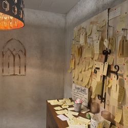 The Post Bakery & Bistro - Thoughtful, lovely prayer room in the former vault.