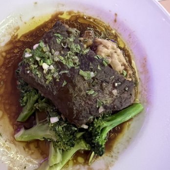 Menlo Circus Club - Steak over mushroom smashed potatoes with veggie - Venues & Event Spaces Near Me - Atherton, California Menlo Circus Club - Steak over mushroom smashed potatoes with veggie - Venues & Event Spaces Near Me - Atherton, California