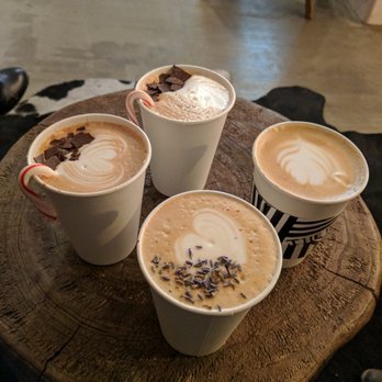 The Press Espresso  - Honey lavender latte and peppermint mocha latte - Bakeries Near Me - Temecula, California