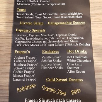 Cafe Mondo - Flyer - Cafes Near Me - Berlin, BE