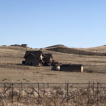 Ten Bears Winery - View from the patio - Wine Tasting Room Near Me - Laporte, Colorado