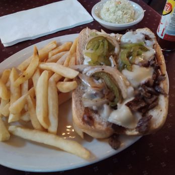 gateway restaurant and lounge - Cheese steak platter - very good! - American Near Me - Port Republic, Maryland
