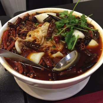Uncle Yip's Restaurant - Beef and bean sprouts with tripe, intestine, blood cake, shrimp, pork cake, hot chilis, peppercorn and more. - Dim Sum Near Me - Cincinnati, Ohio Uncle Yip's Restaurant - Beef and bean sprouts with tripe, intestine, blood cake, shrimp, pork cake, hot chilis, peppercorn and more. - Dim Sum Near Me - Cincinnati, Ohio