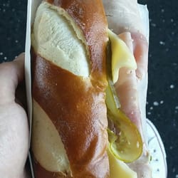 Bakeside - Ham and cheese. And chucks