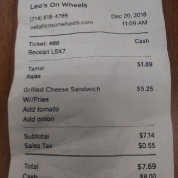 Leo's On Wheels - Tacos Near Me Leo's On Wheels - Tacos Near Me
