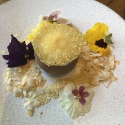 Coconut mousse dessert. Coconut mousse dessert.