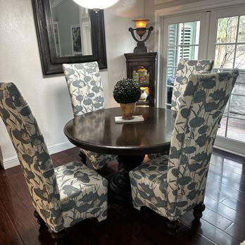 Hernandez Upholstery - High back chairs reupholstered - Furniture Reupholstery Near Me - Chino, California