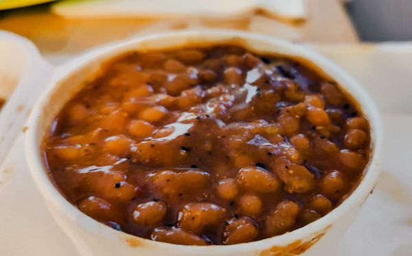 Photo of Bowlegged BBQ - San Diego, CA, US. Love them beans...