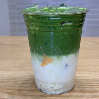 La La Bakeshop - Tofu Pudding Matcha Latte - Bakeries Near Me - Toronto, Ontario La La Bakeshop - Tofu Pudding Matcha Latte - Bakeries Near Me - Toronto, Ontario