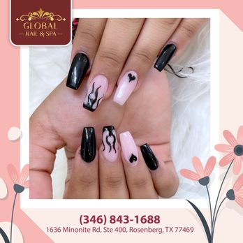 Global Nail & Spa - Looking for a new nail design? Our talented technicians are up-to-date with the latest trends and can create a custom look just for you. - Nail Salons Near Me - Rosenberg, Texas