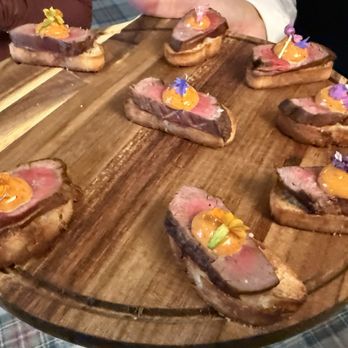 Wayfare Tavern - Steak crostini - American Near Me - San Francisco, California Wayfare Tavern - Steak crostini - American Near Me - San Francisco, California