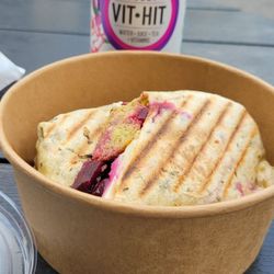 Bastion Kitchen - Falafel Houllimi wrap