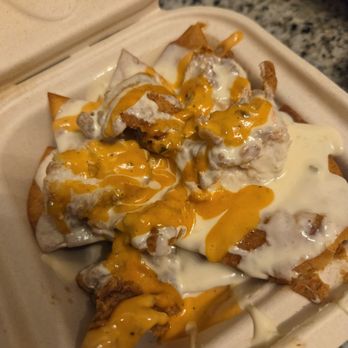 Saucy by KFC - Tendie loaded nachos - Fast Food Near Me - Jacksonville, Florida Saucy by KFC - Tendie loaded nachos - Fast Food Near Me - Jacksonville, Florida