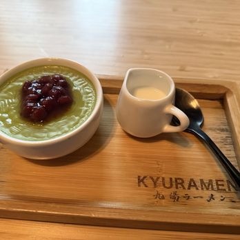 Kyuramen - Downtown Chicago - Matcha pudding - Japanese Curry Near Me - Chicago, Illinois