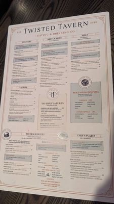 Menu photo 8 Twisted Tavern Arnold, MO