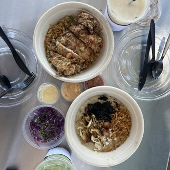 Laveta - Mushroom porridge, fried chicken bowl - Coffee & Tea Near Me - Los Angeles, California Laveta - Mushroom porridge, fried chicken bowl - Coffee & Tea Near Me - Los Angeles, California
