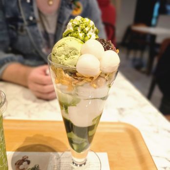 Nana's Green Tea - Matcha Mochi Parfait - Cafes Near Me - Pasadena, California