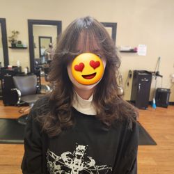 Pure Style Salon & Spa - Wolf cut curled and messy