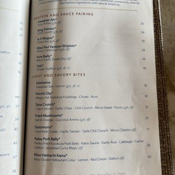 Pilina - Menu - Cocktail Bars Near Me - Kihei, Hawaii Pilina - Menu - Cocktail Bars Near Me - Kihei, Hawaii