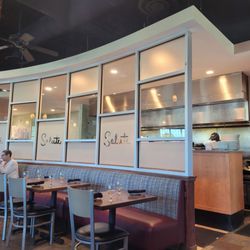 Salute - View from Table - Kitchen