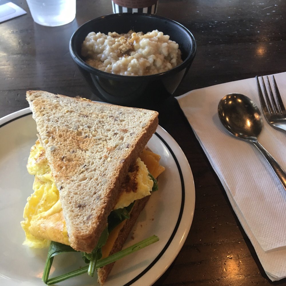 Corner Bakery Cafe - You can see the burnt part of the egg peaking out on the right side. Bread was delicious! - Sandwiches Near Me - Burbank, California Corner Bakery Cafe - You can see the burnt part of the egg peaking out on the right side. Bread was delicious! - Sandwiches Near Me - Burbank, California