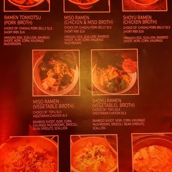 Ohho Ramen Dimsum - Menu - Ramen Near Me - North Miami Beach, Florida