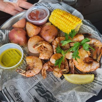 Fiddler's Crab House - Shrimp plate - Seafood Near Me - Savannah, Georgia Fiddler's Crab House - Shrimp plate - Seafood Near Me - Savannah, Georgia