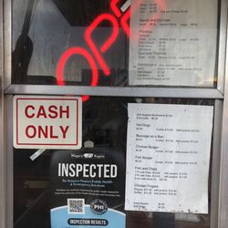 Potato Heads - Menu and cash only