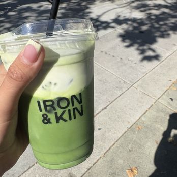 Iron & Kin Coffee Co - Matcha Latte with Sweet Top - Coffee & Tea Near Me - Claremont, California Iron & Kin Coffee Co - Matcha Latte with Sweet Top - Coffee & Tea Near Me - Claremont, California