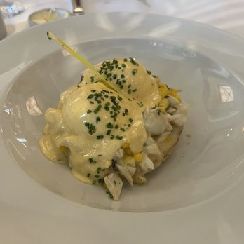 Bouchon - Crab Benedict (delicious) - French Near Me - Las Vegas, Nevada