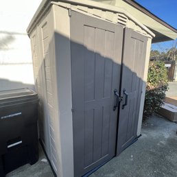 Shed put together! Looks great