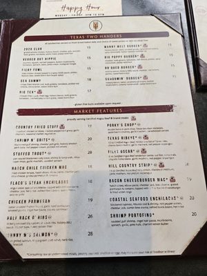 Menu photo 6 2020 Market Scratch Kitchen & Bar Georgetown, TX Menu photo 6 2020 Market Scratch Kitchen & Bar Georgetown, TX