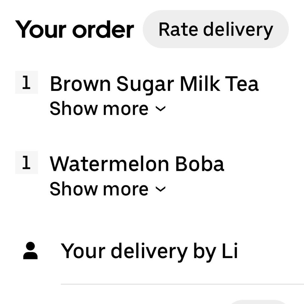 Ding Tea - Pretty high priced for two - Bubble Tea Near Me - Kent, Washington