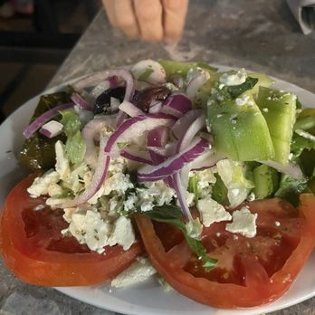 Chris' Taverna - Greek salad - Greek Near Me - Lake Worth, Florida Chris' Taverna - Greek salad - Greek Near Me - Lake Worth, Florida