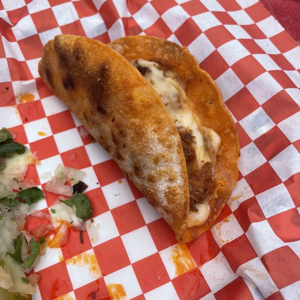 Deep fried quesbirria Deep fried quesbirria