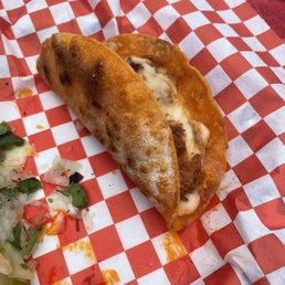 Deep fried quesbirria Deep fried quesbirria