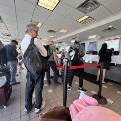 Budget Car Rental - The long ass line