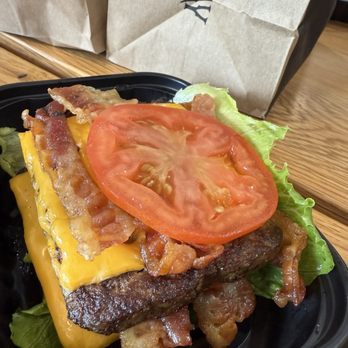 Wendy's - Baconator. Bunless. Mmmmm - Burgers Near Me - Burke, Virginia Wendy's - Baconator. Bunless. Mmmmm - Burgers Near Me - Burke, Virginia