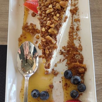 Beeside Balcony - Baklava Ice Cream Cake - Mediterranean Near Me - Del Mar, California Beeside Balcony - Baklava Ice Cream Cake - Mediterranean Near Me - Del Mar, California