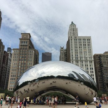 Cloud Gate - Millennium Park: Cloud Gate (aka The Bean!) - Public Art Near Me - Chicago, Illinois