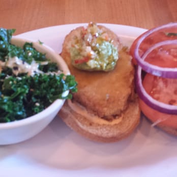 Veggie Grill by Next Level - Santa Fe Chickin and steamed kale - Sandwiches Near Me - El Segundo, California Veggie Grill by Next Level - Santa Fe Chickin and steamed kale - Sandwiches Near Me - El Segundo, California