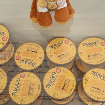 Ben Scoops - Tubs of mango ice cream.9/7/24 - Ice Cream & Frozen Yogurt Near Me - Torrance, California